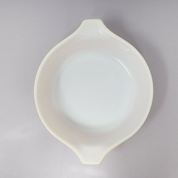 Vintage Pyrex Ovenware Butterfly Gold Flowers Oval Casserole Dish 471-B - Picture 6 of 10